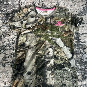 Mossy Oak Green Short Sleeve Camouflage Tee
